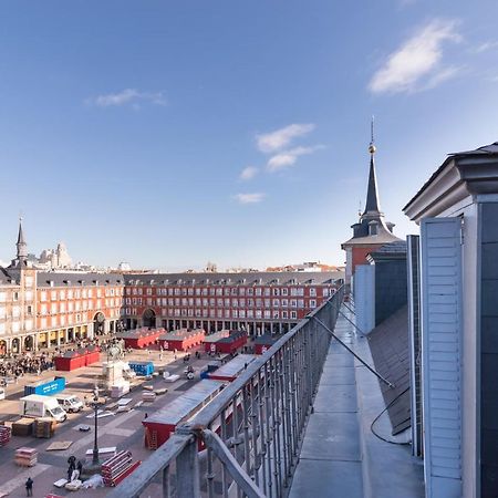 Historic Penthouse Plaza Mayor In Madrid Exteriér fotografie