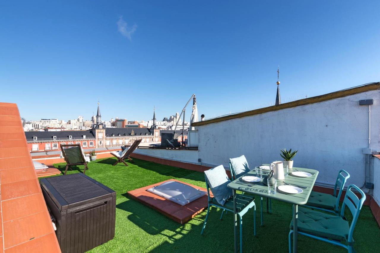 Historic Penthouse Plaza Mayor In Madrid Exteriér fotografie