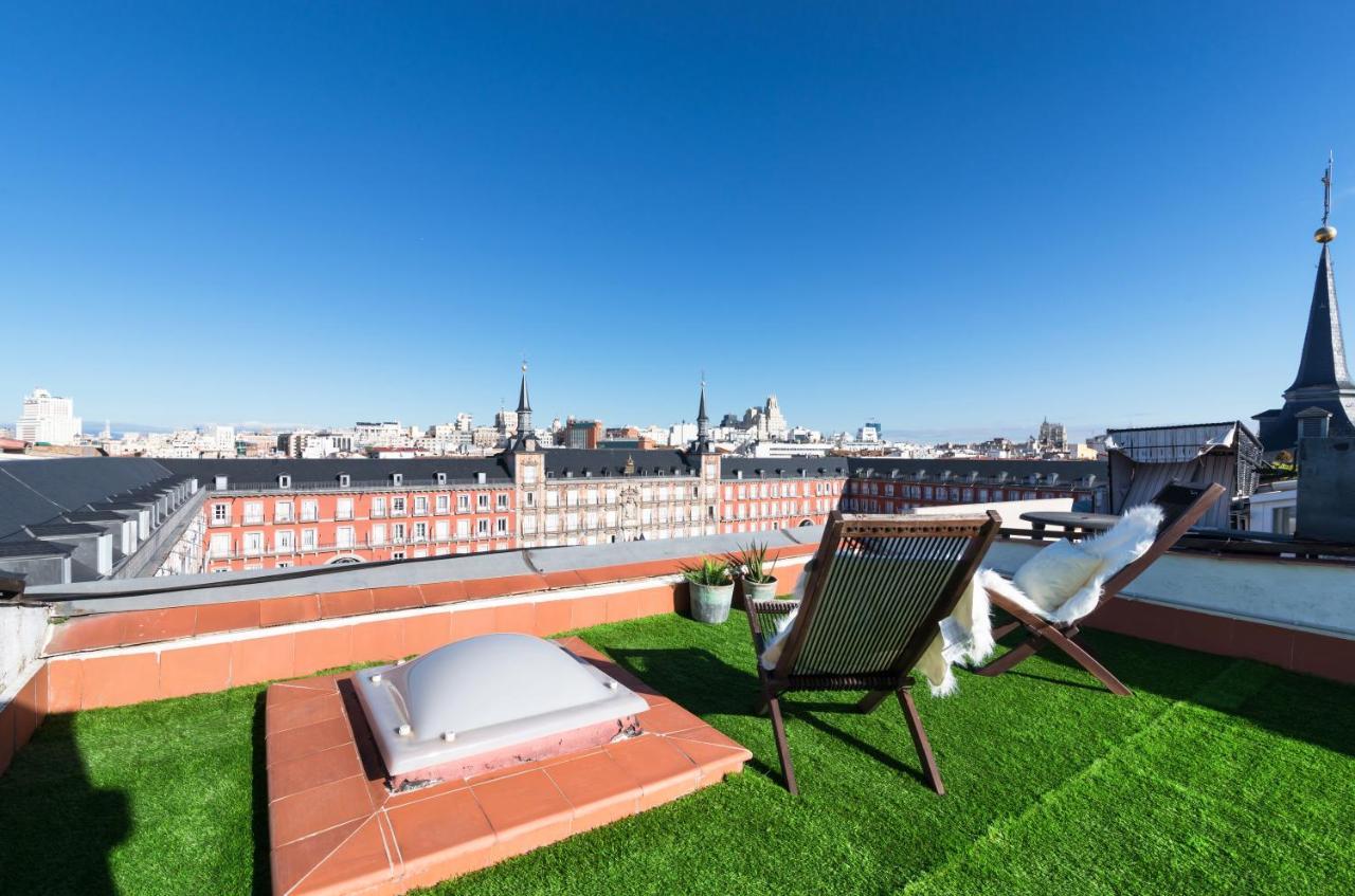 Historic Penthouse Plaza Mayor In Madrid Exteriér fotografie