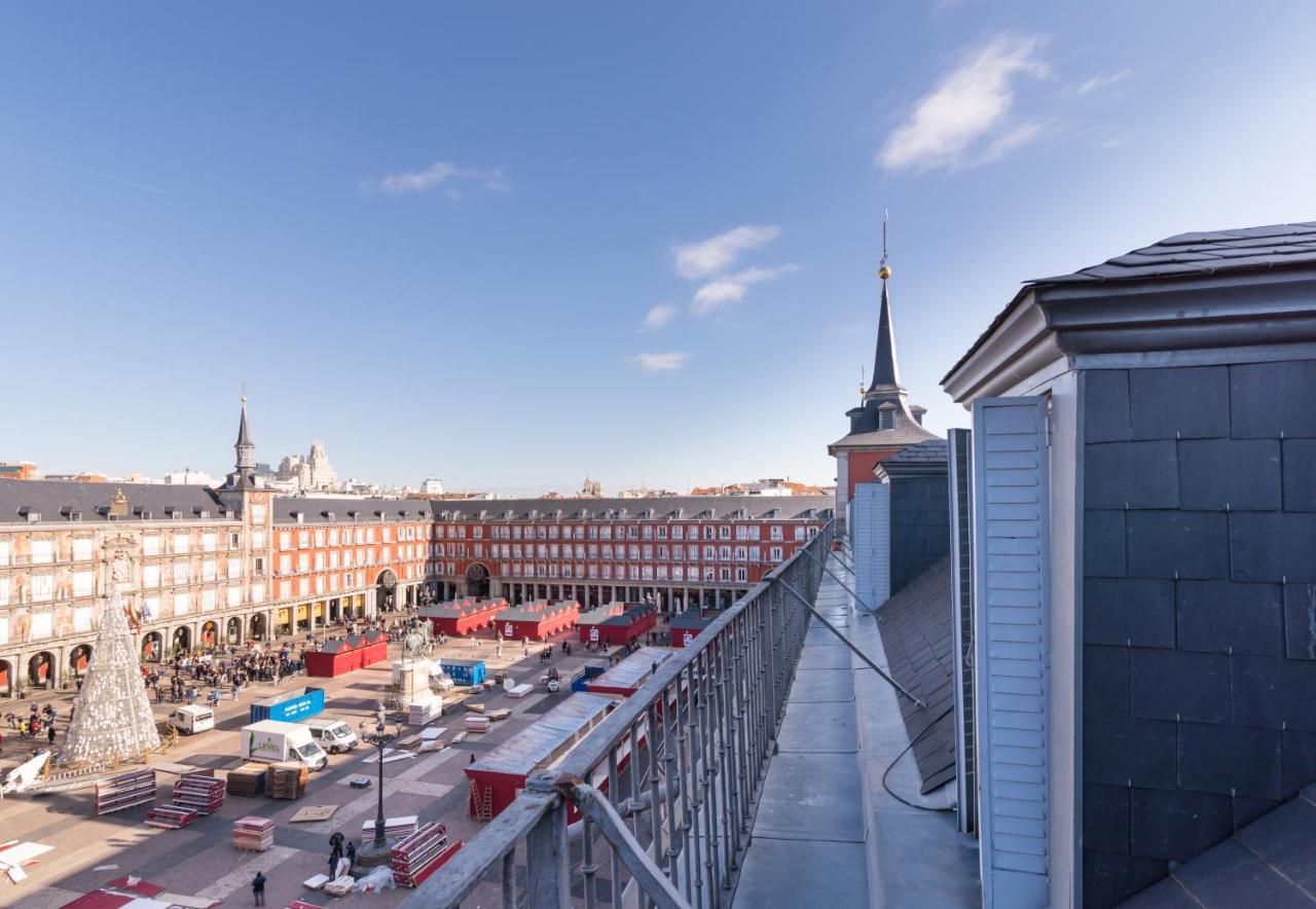 Historic Penthouse Plaza Mayor In Madrid Exteriér fotografie